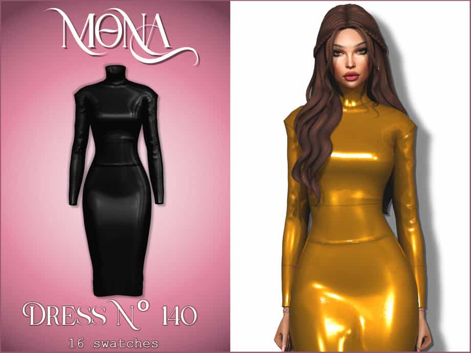 Latex Dress No. 140