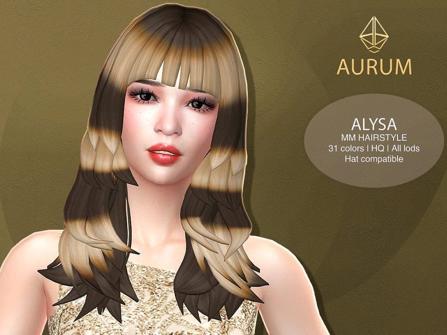 Alysa Raccoon Hairstyle