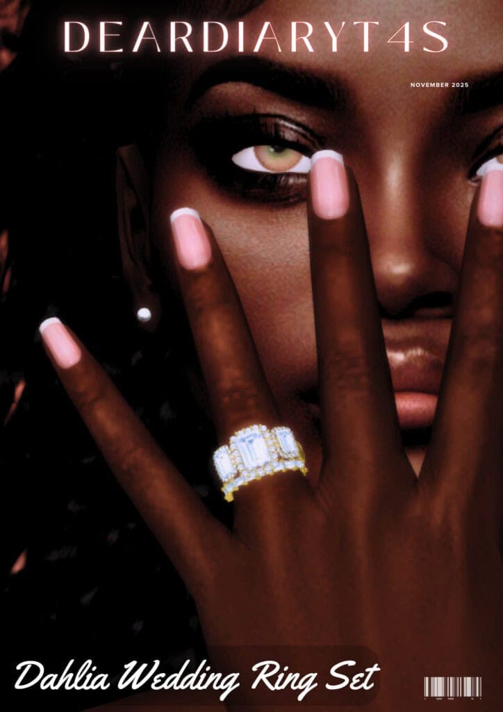 Dahlia Ring Set