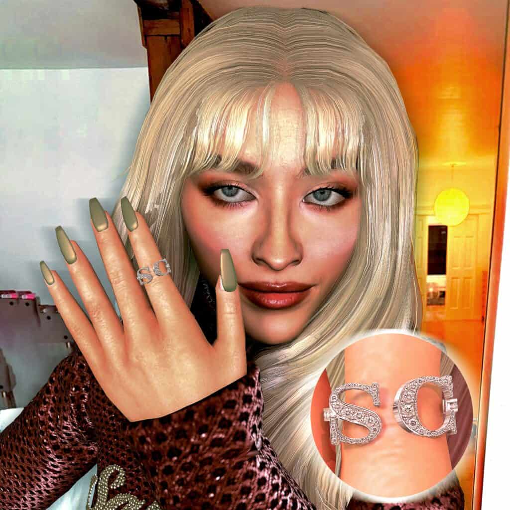 Sabrina Carpenter Custom Ring