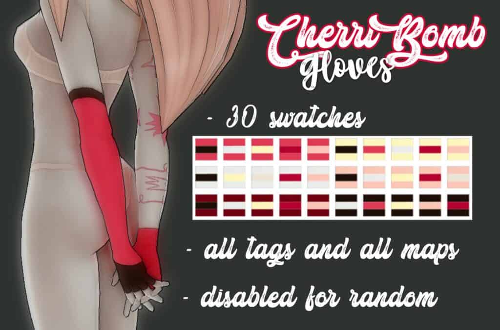 Cherri Bomb Gloves