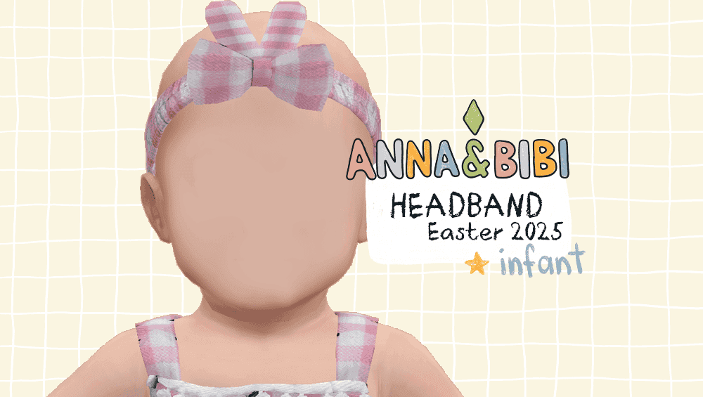 Headband – Easter 2025 (Anna & Bibi)