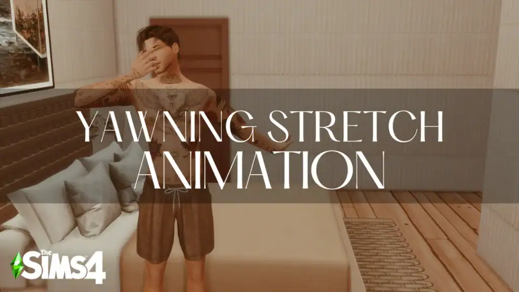 Yawning Stretch Animation