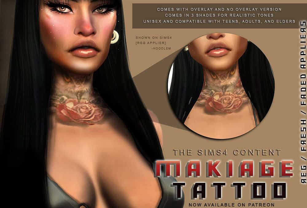 Hoodlem – Makiage Tattoo
