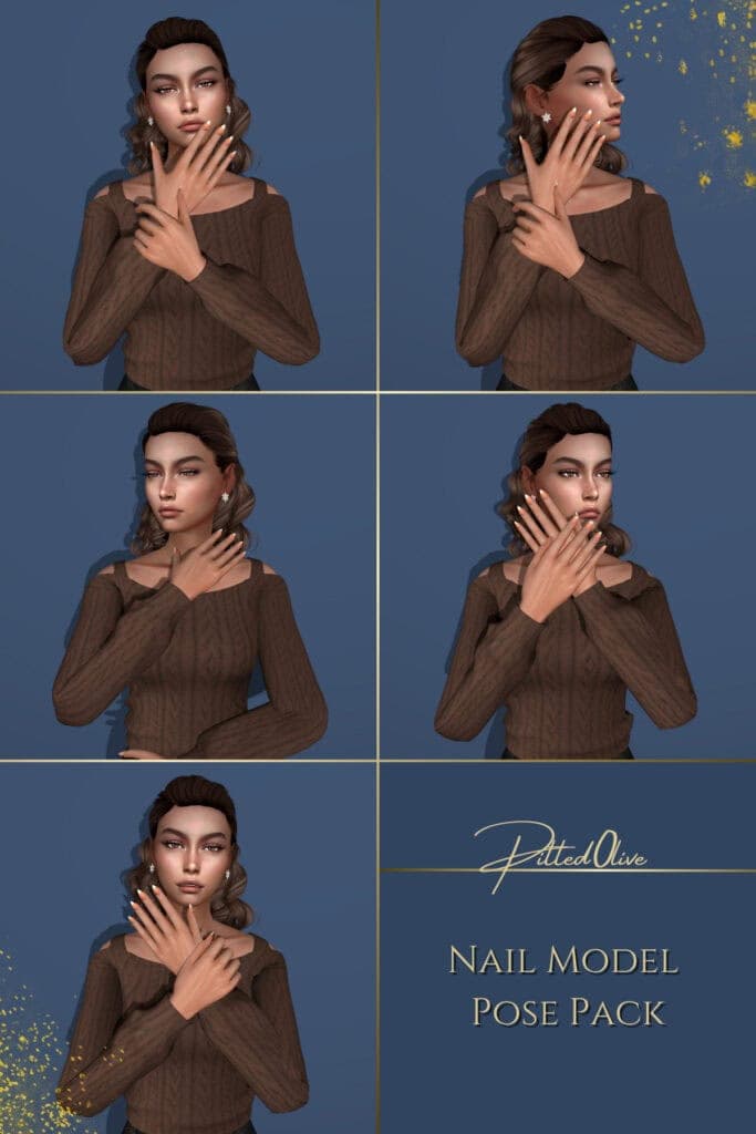 Nail Model Pose Pack