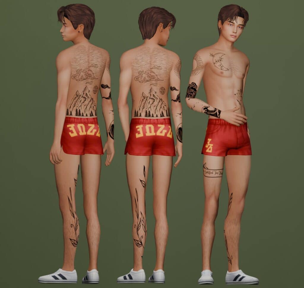 Nature Tattoo Set