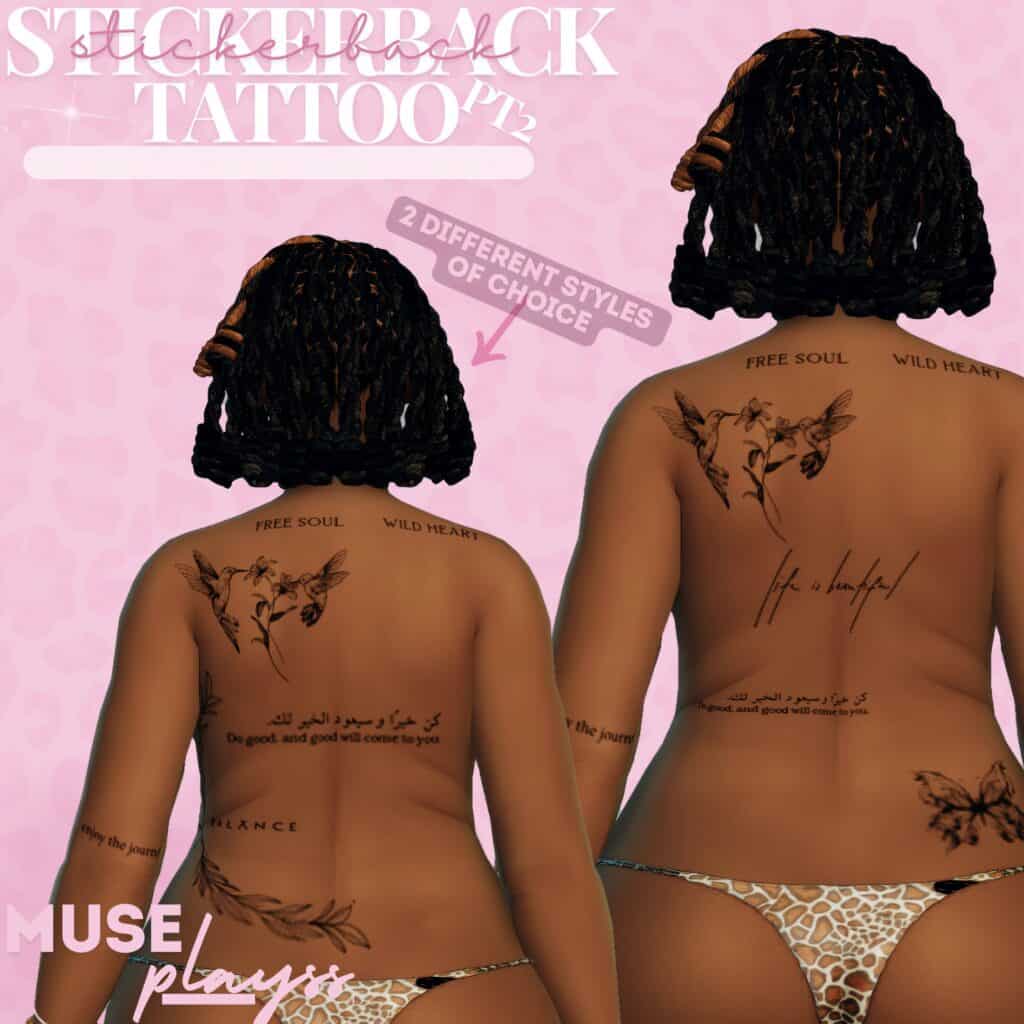 Stickerback Tattoo Pt2