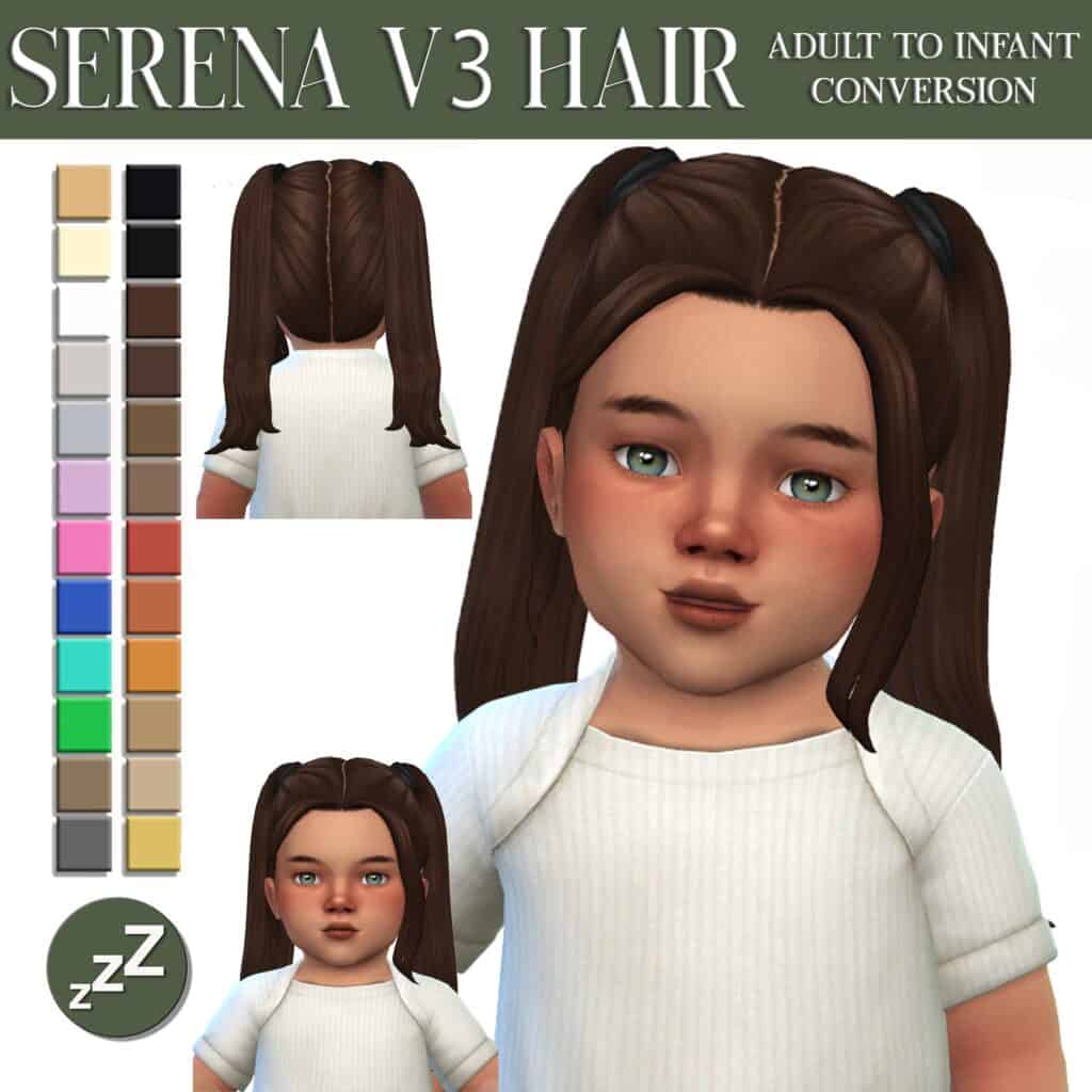 Serena V3 Hair Conversion