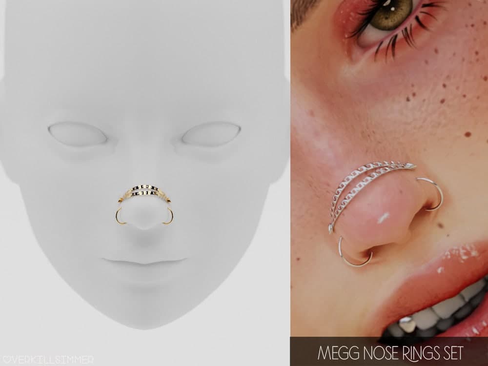 Megg Nose Rings Set