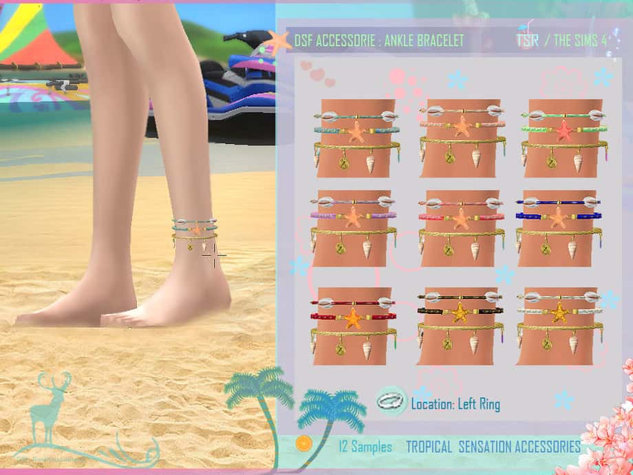 DSF Accessory Ankle Bracelet