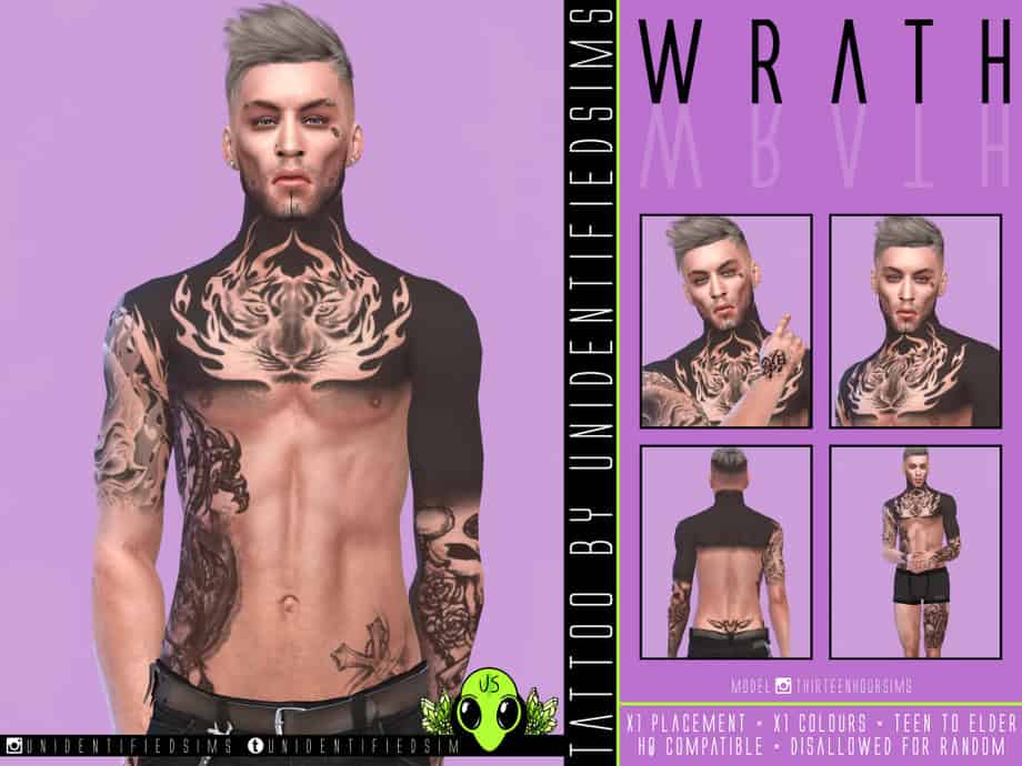 Wrath Tattoo