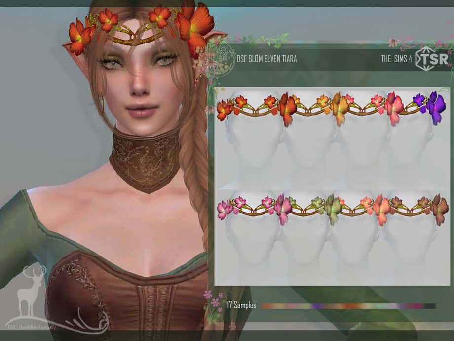 Blom Elven Tiara