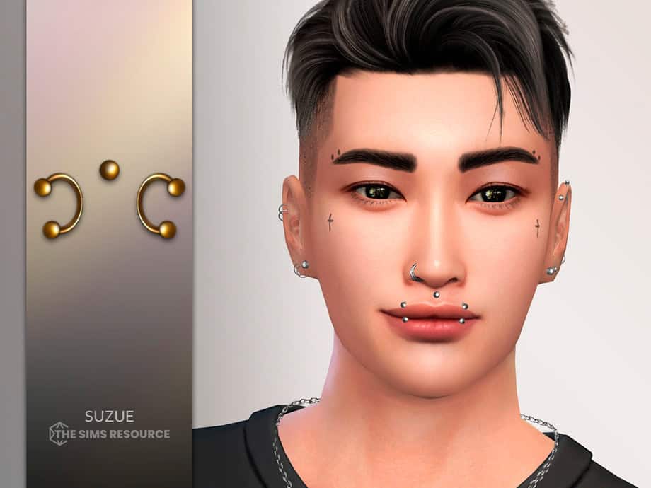 Leo Lip Piercings
