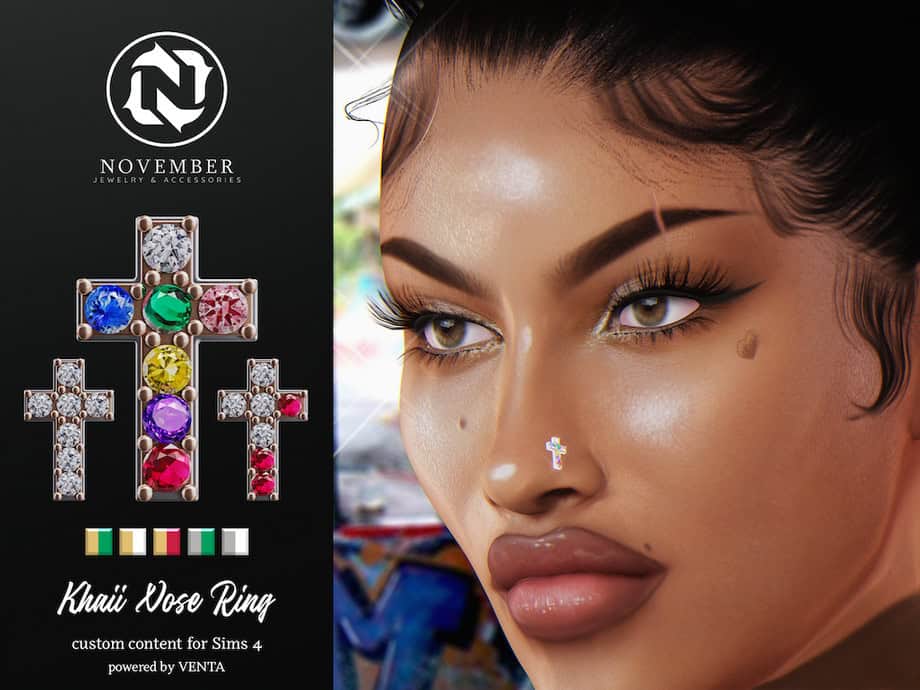 November Khaii Nose Ring