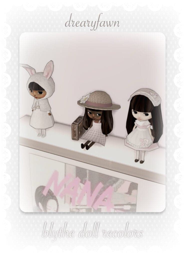 Blythe Doll Recolors