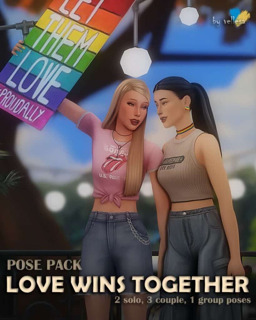 Love Wins Together Pose Pack
