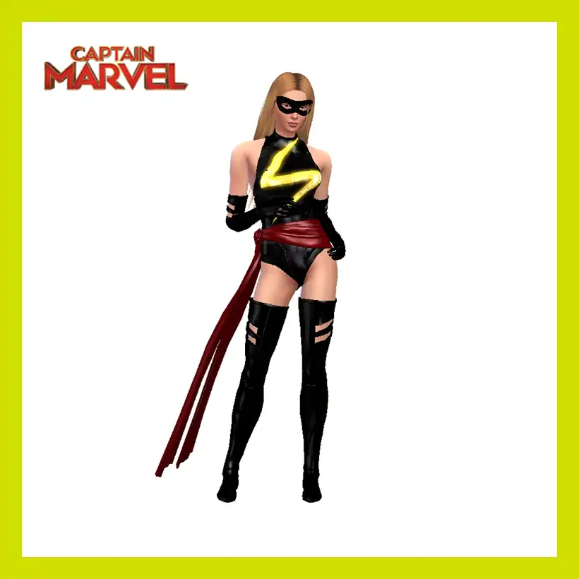 Ms. Marvel Black Suit