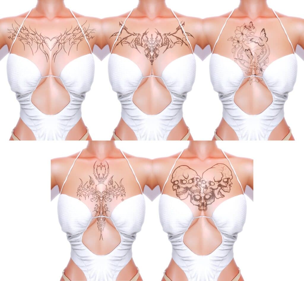 RaveBlends Chest Tattoo Pack