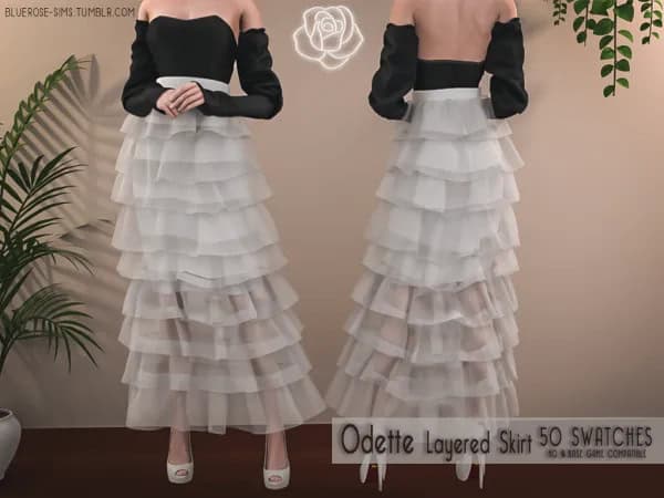 Odette Layered Skirt