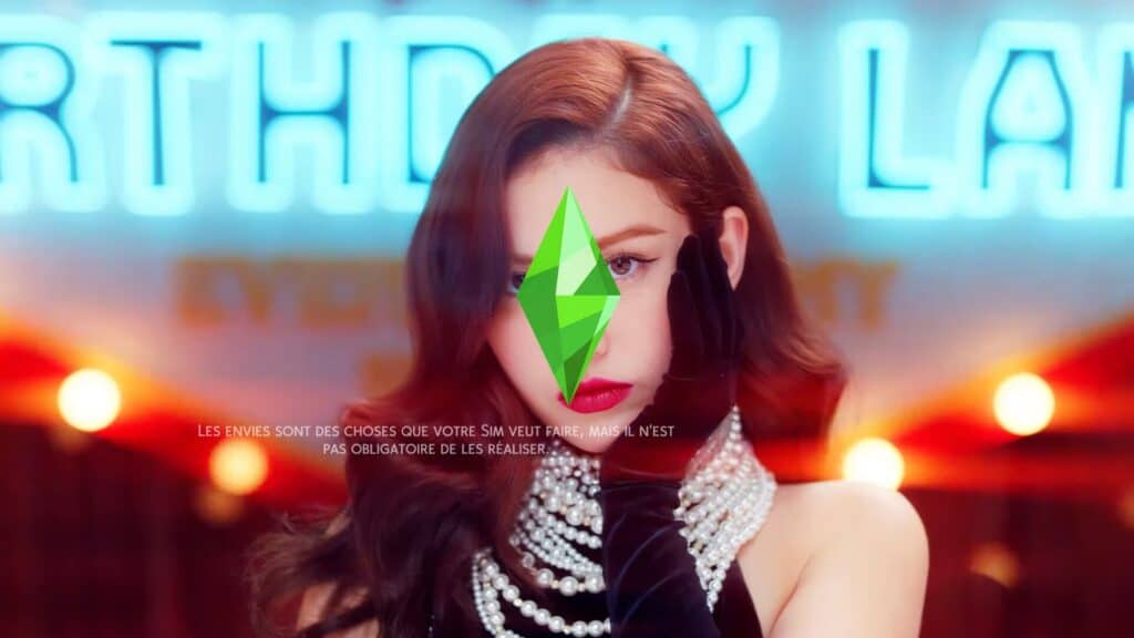 Sims 4 Somi Birthday Loading Screen