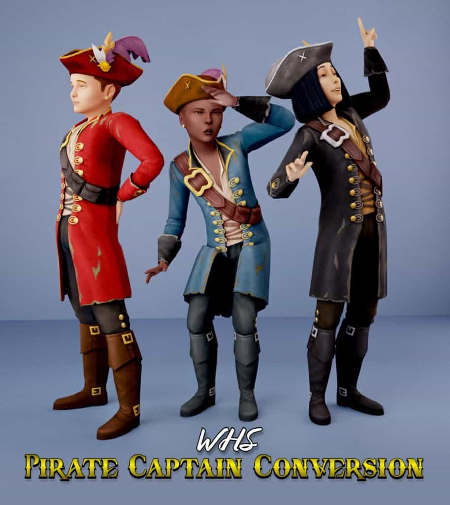 Pirate Captain Conversion