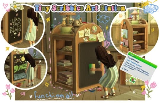 Tiny Scribbles Art Station