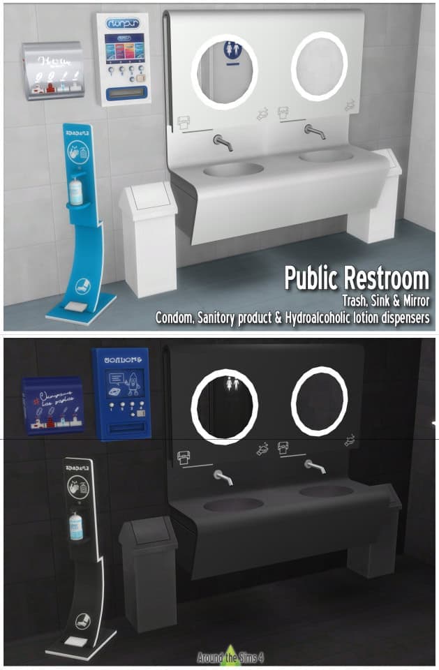 Public Restroom Set