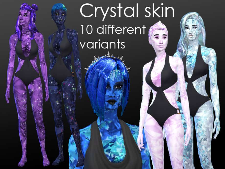 Crystal Skin Overlay