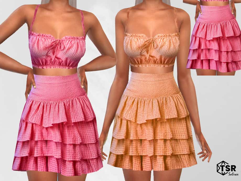Full Ruffle Skirts