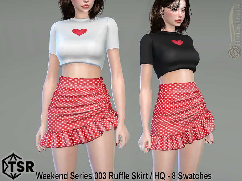 Weekend Series Ruffle Skirt