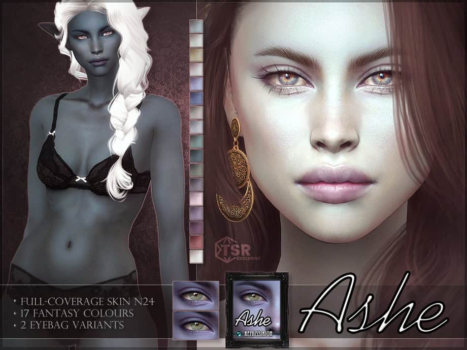 Ashe Skin Female Skin 24 – Fantasy Colors