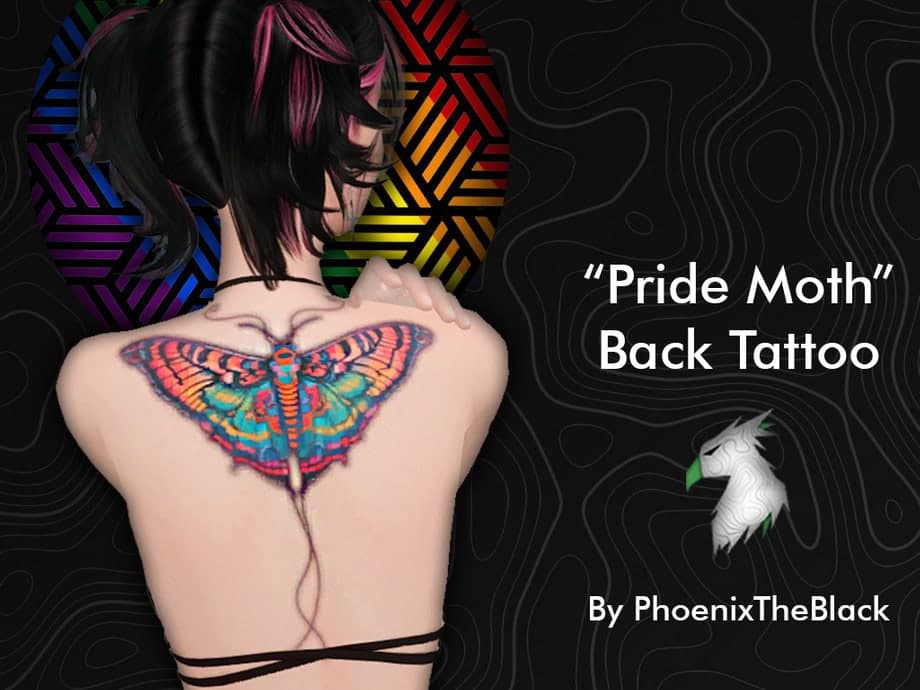 Pride Month Back Tattoo