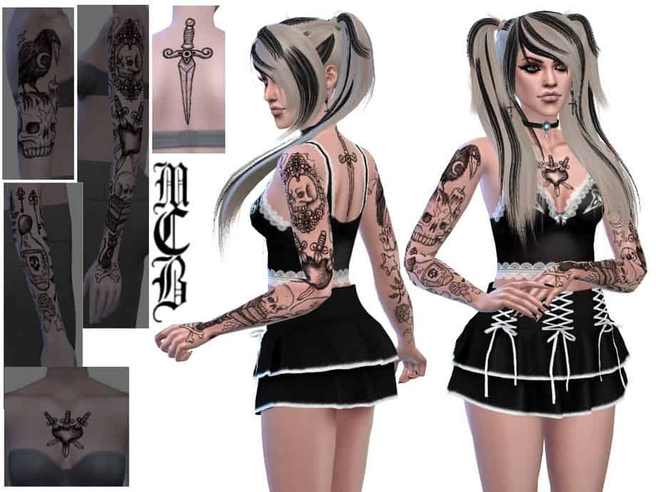 Dark Academia Tattoo