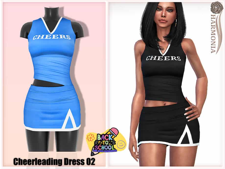 Back To School- Cheerleading Dress 02