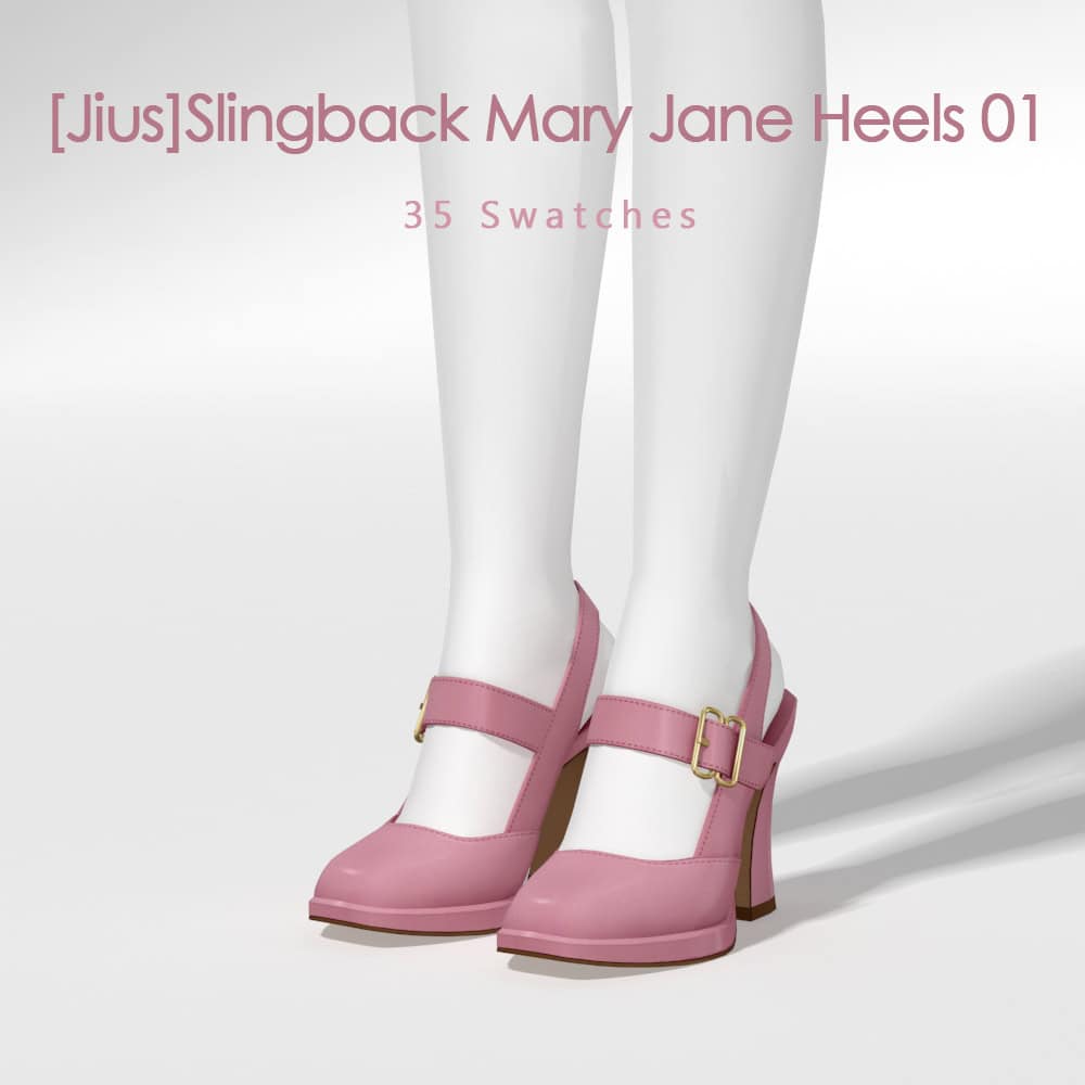 Slingback Mary Jane Heels