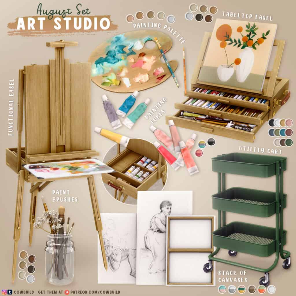 August 2024 Set 1 Art Studio