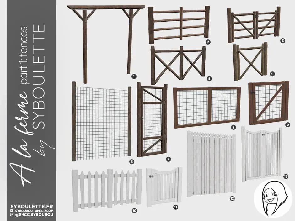 A La Ferme Cottage Fences