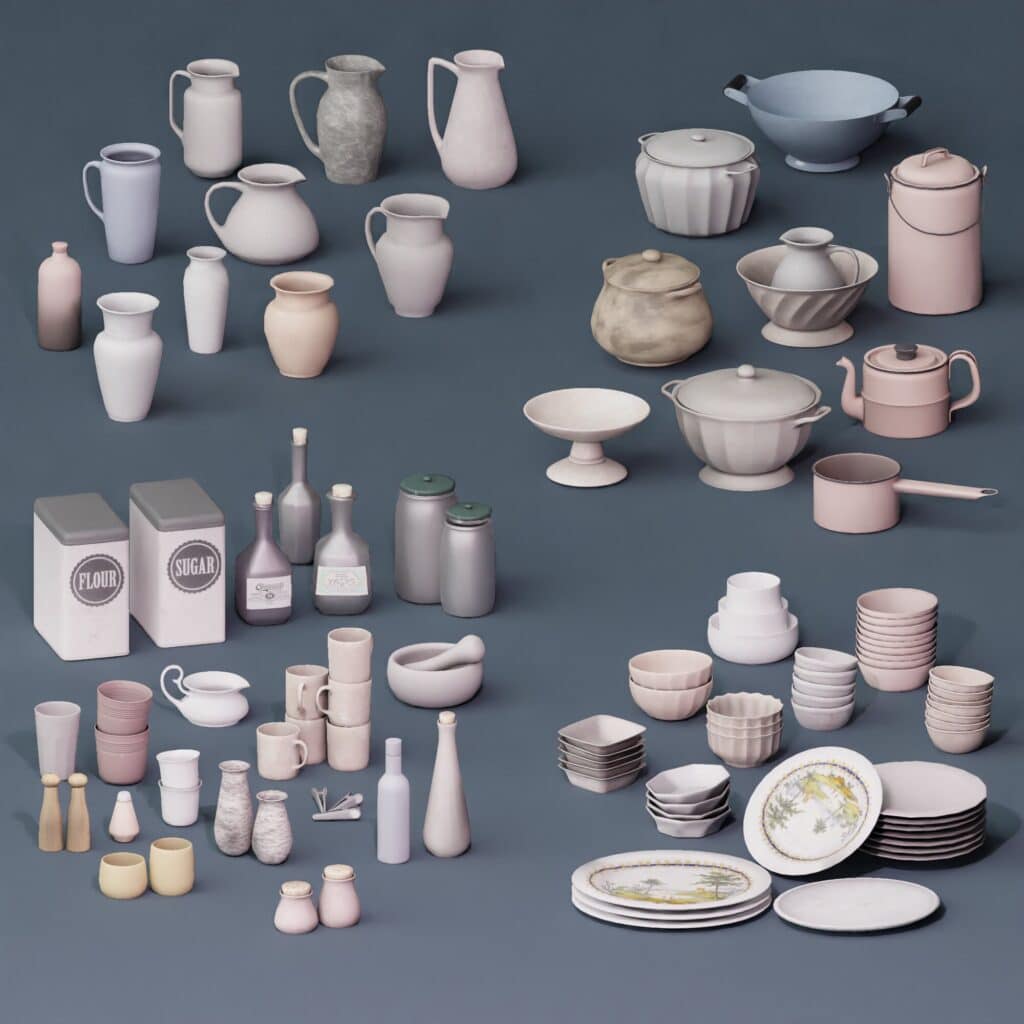 Gourmet Pottery Kitchen Set