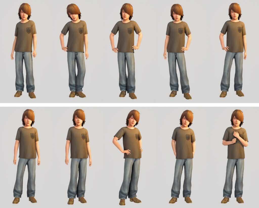 Helgatisha Pose Pack N06