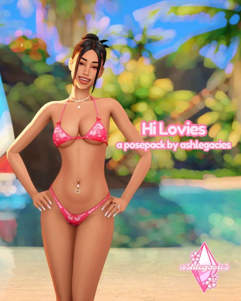 Hi Lovies Pose Pack