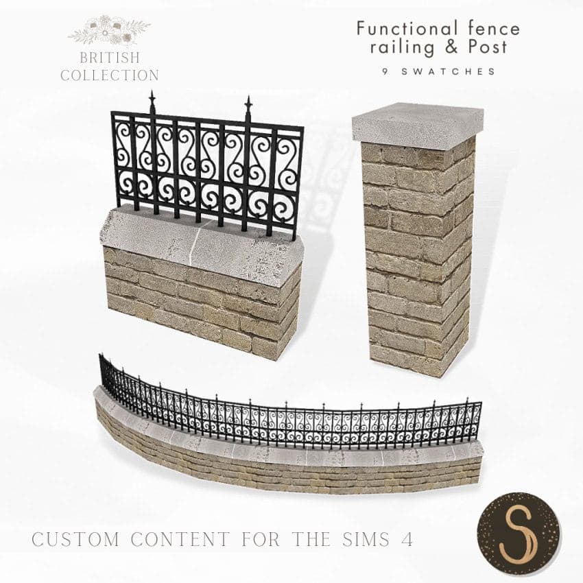 Fence Railing & Post