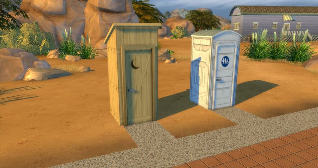 Off the Grid Outhouse & Portable Potty