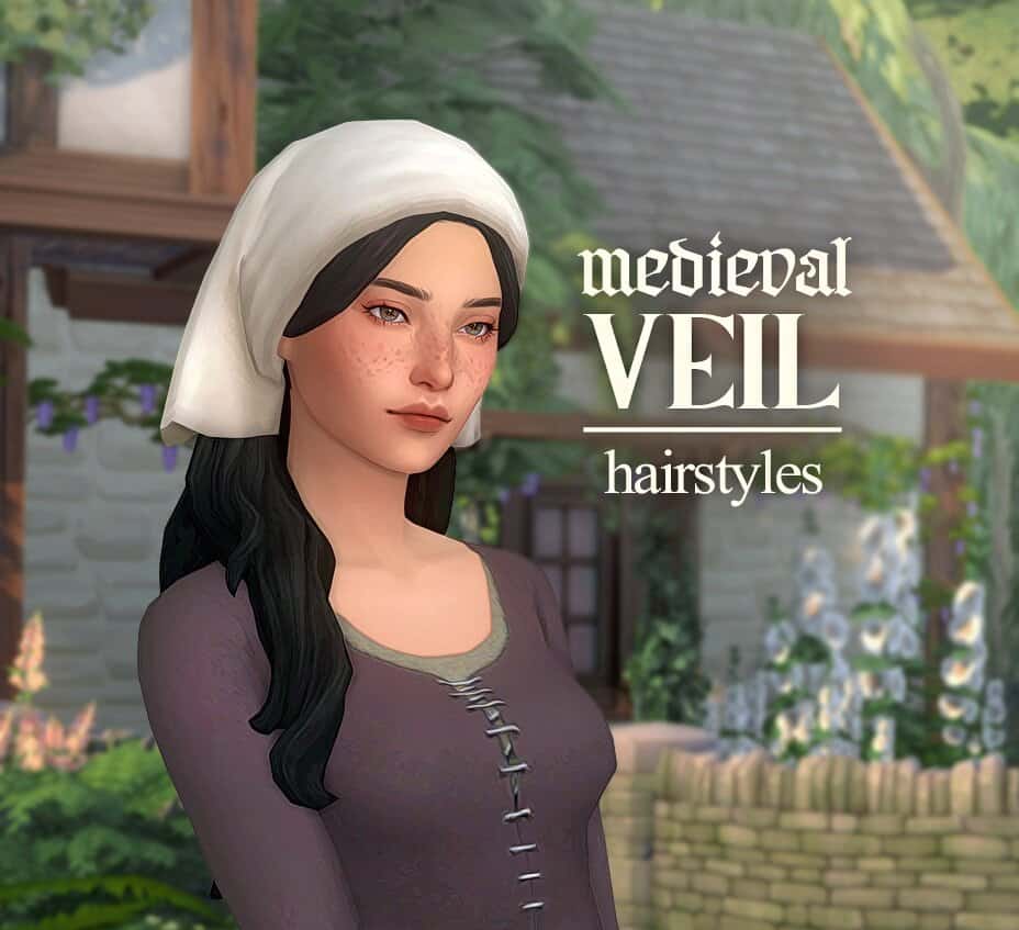Simple Veil Hairstyles
