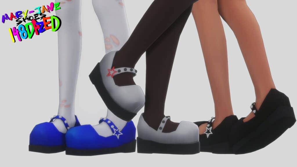 Mary Jane Platform Shoes