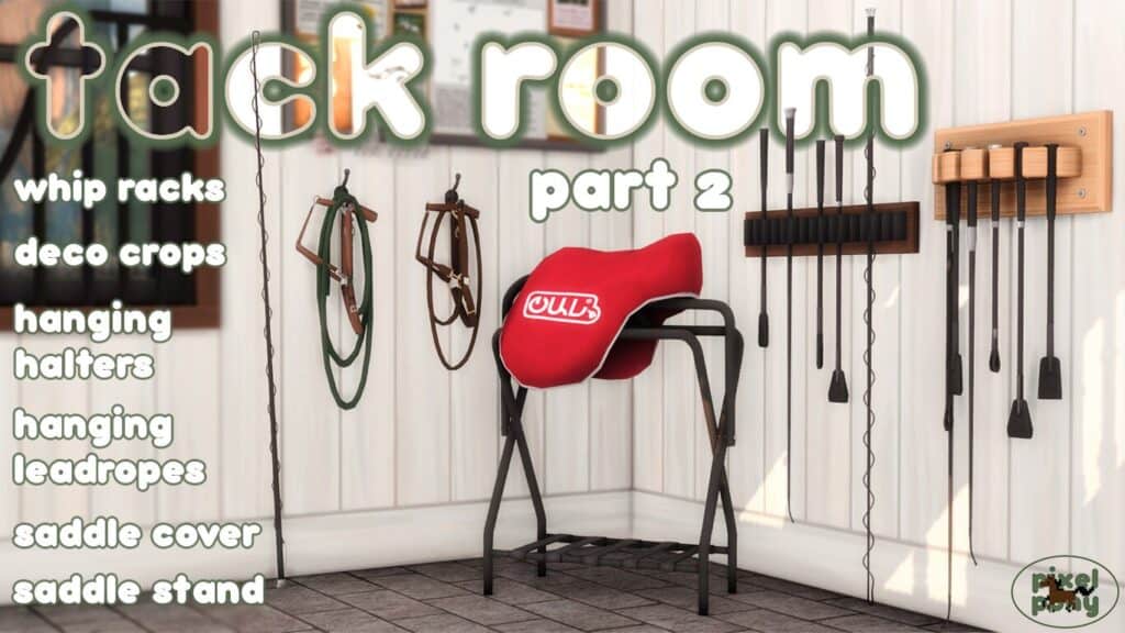 Tack Room Clutter