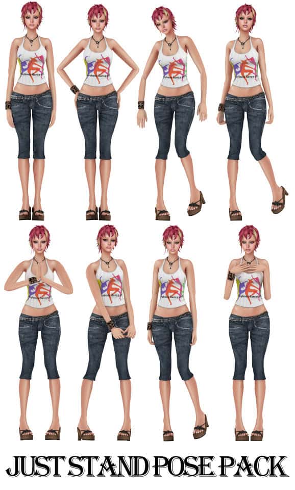 Just Stand Pose Pack
