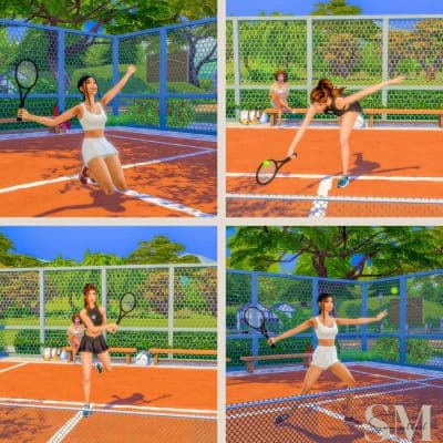 Tennis Pose Pack