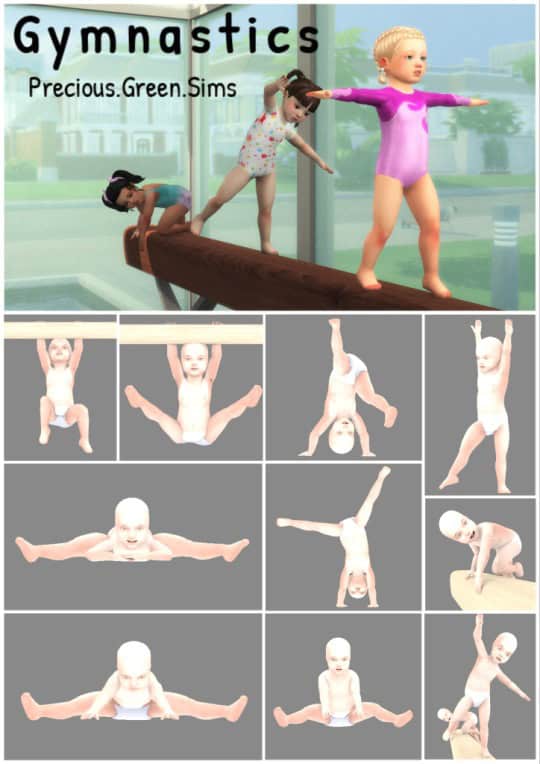 Gymnastics Pose Pack