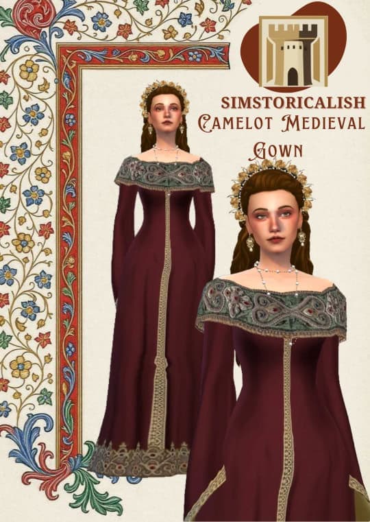 Camelot Medieval Gown