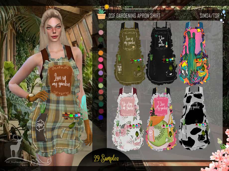 DSF Gardening Apron Shirt